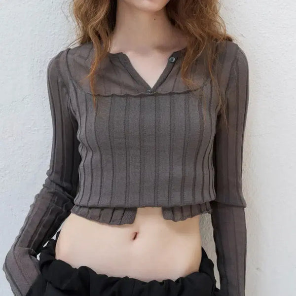[BUNJANG] Poetto Pleats Cardigan Set Charcoal / 포에토 Pleats 가디건세트 차콜