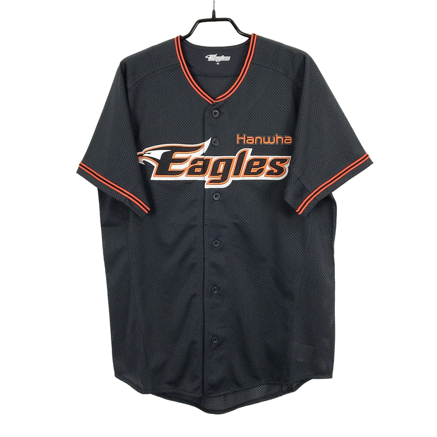 [BUNJANG] Hanwha Eagles Noma-king Short-Sleeve Uniform (Men's Size 95) / 한화이글스 노마킹 유니폼 반팔 95