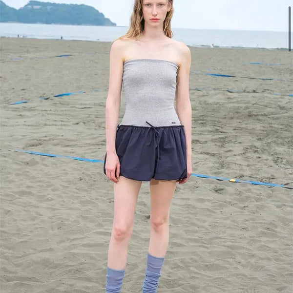 [BUNJANG] Grovestore Lily Tube Dress Gray / (실사0) 그로브스토어 Lily tube dress 원피스 (그레이)