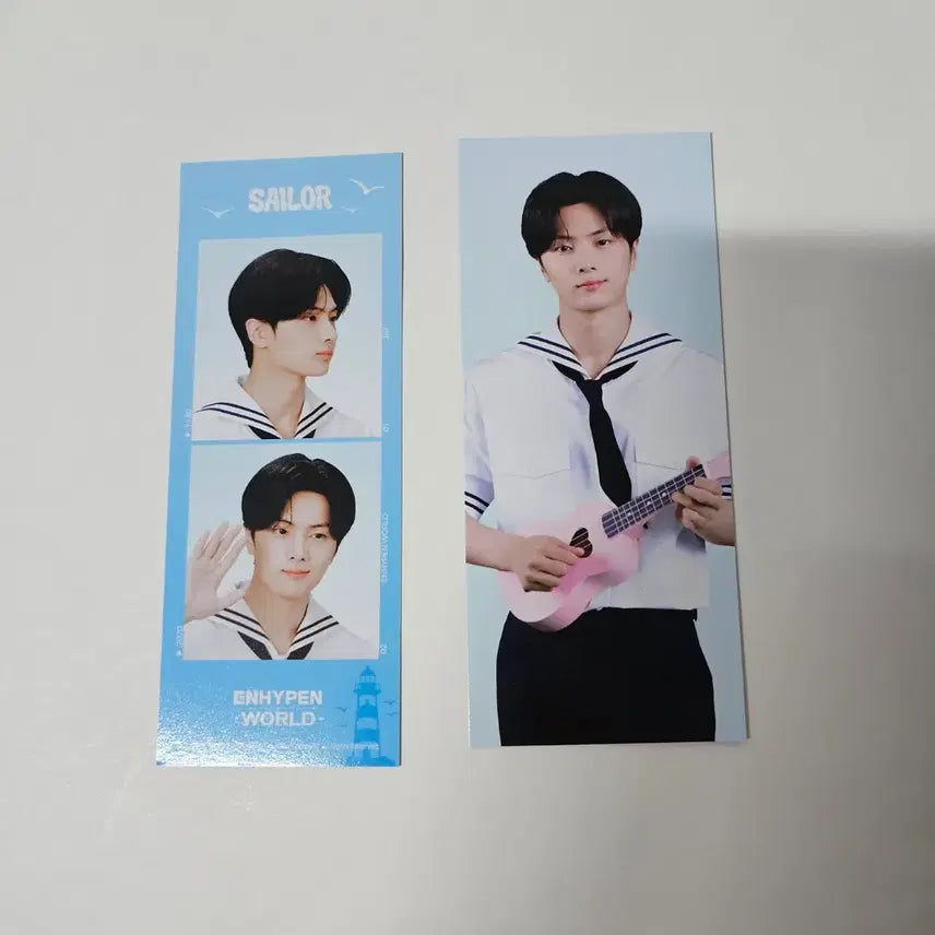 [BUNJANG] ENHYPEN Jay World Basic Version Two-Cut Photo / 엔하이픈 월드 베이직 버전 두컷 포토 제이