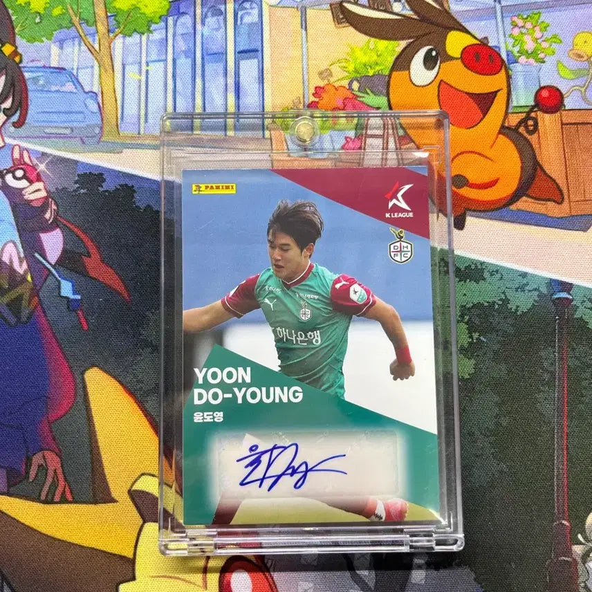 [BUNJANG] Yoon Do-young Signed Football Card / 윤도영 축구선수 사인카드 팔아요!!!