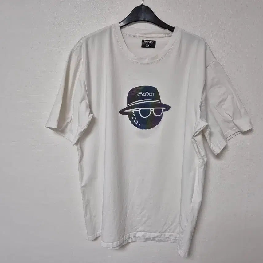 [BUNJANG] Malbon Golf Men's Graphic Short Sleeve T-Shirt 3XL / 남성용 말본 골프 반팔티 3XL