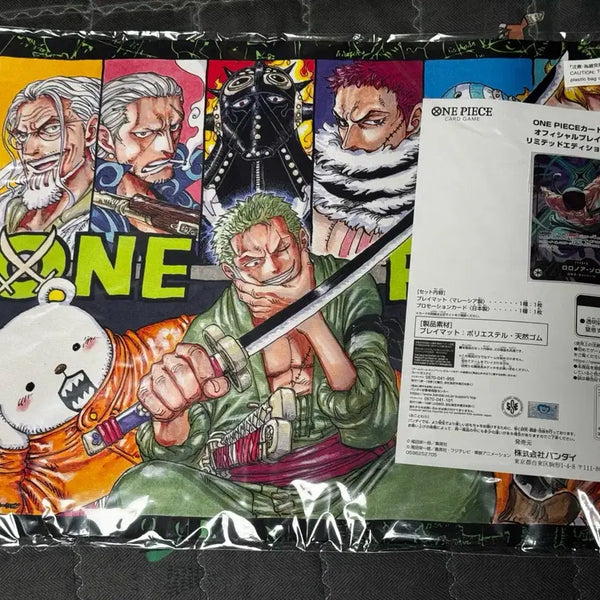 [BUNJANG] One Piece Card Zoro Play Mat Promo OP12-020 / 원피스 카드 조로 플레이 매트 리더 카드 프로모 op12-020