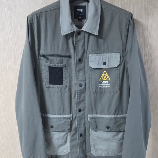 [BUNJANG] Vans Drill Chore Jacket Olive / (착샷) 반스 드릴 초어 워크 자켓 올리브 vans