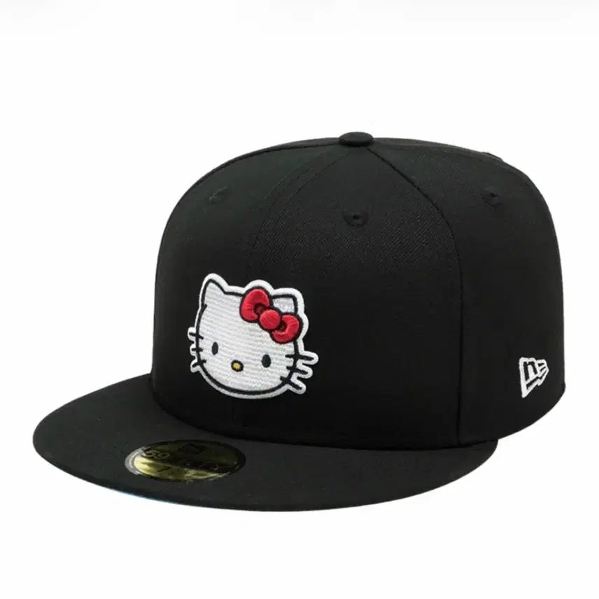 [BUNJANG] New Era x Hello Kitty Cap Black / 뉴에라 x 헬로 키티 사이즈 캡 블랙 714