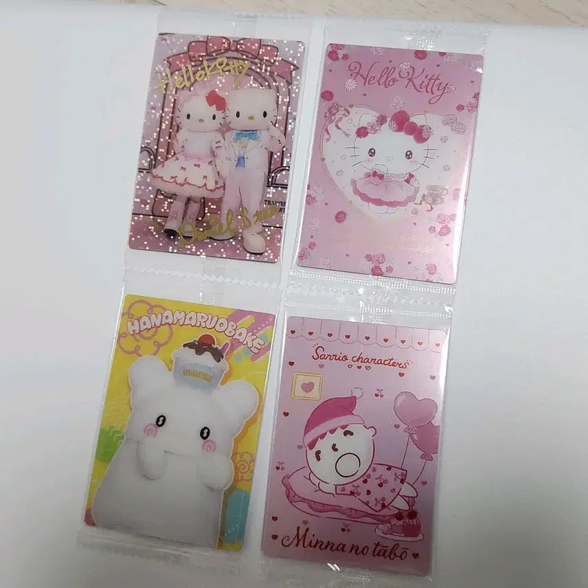 [BUNJANG] Sanrio Wafer Card Hello Kitty Hanamaru Obake Minnano Tabo / 산리오 웨하스카드 헬로키티 하나마루오바케 민나노타보