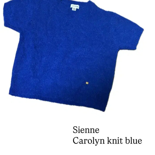 [BUNJANG] Sienne Caroline Knit Blue / 시엔느 캐롤라인 니트