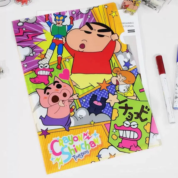 [BUNJANG] Crayon Shin-chan L-Folder / 짱구 L화일