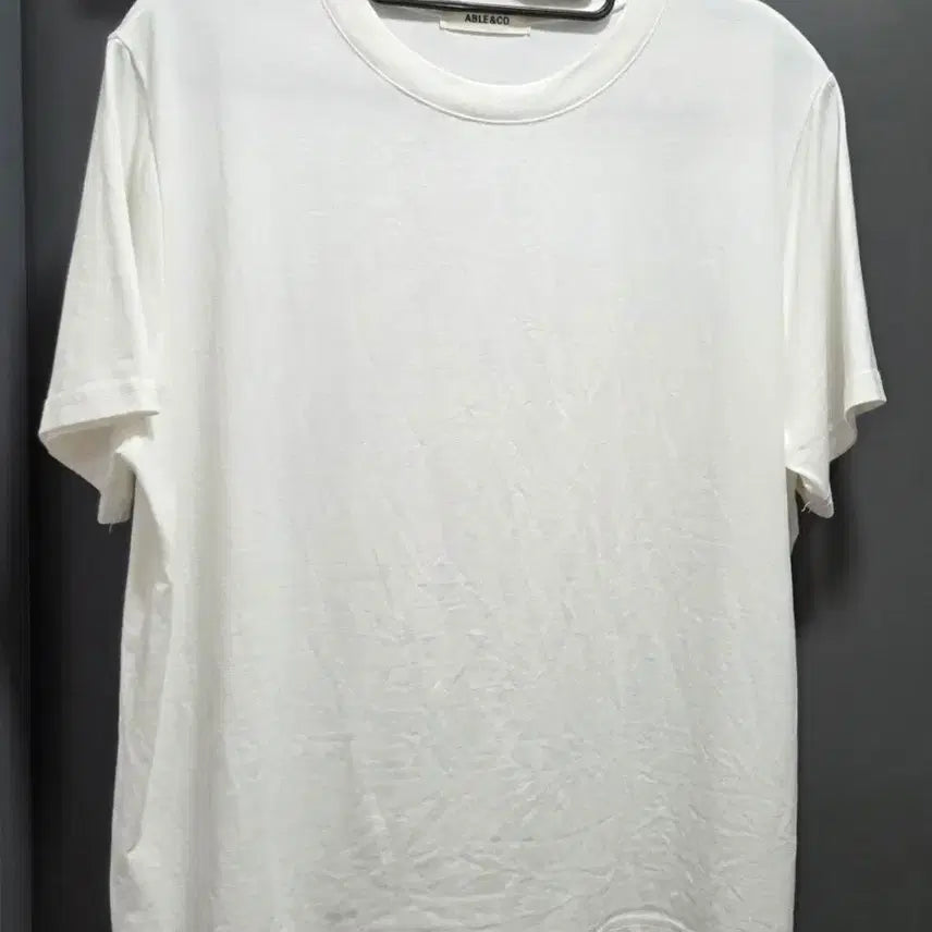 [BUNJANG] Able & Co. Brownie T-Shirt (Cream, Free Size) / 시착만해본 에이블앤코 브라우니 티