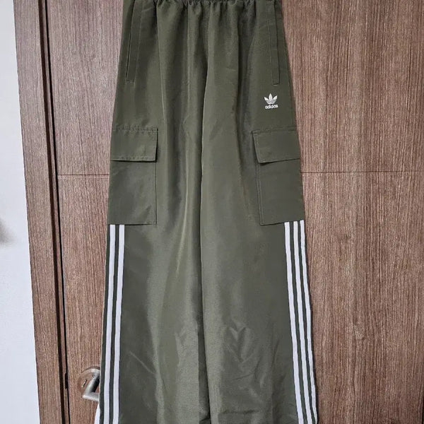 [BUNJANG] Adidas 3S Cargo Pants Khaki / 아디다스 3S 카고팬츠 카키