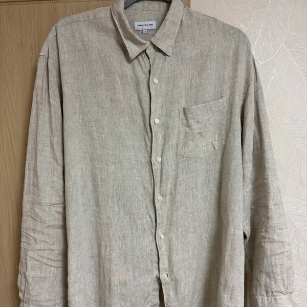 [BUNJANG] Steadyestudywhere Linen Shirt / 스테디에브리웨어 린넨 셔츠