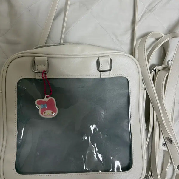 [BUNJANG] White Ita Bag / 이타백 덕질 굿즈 가방