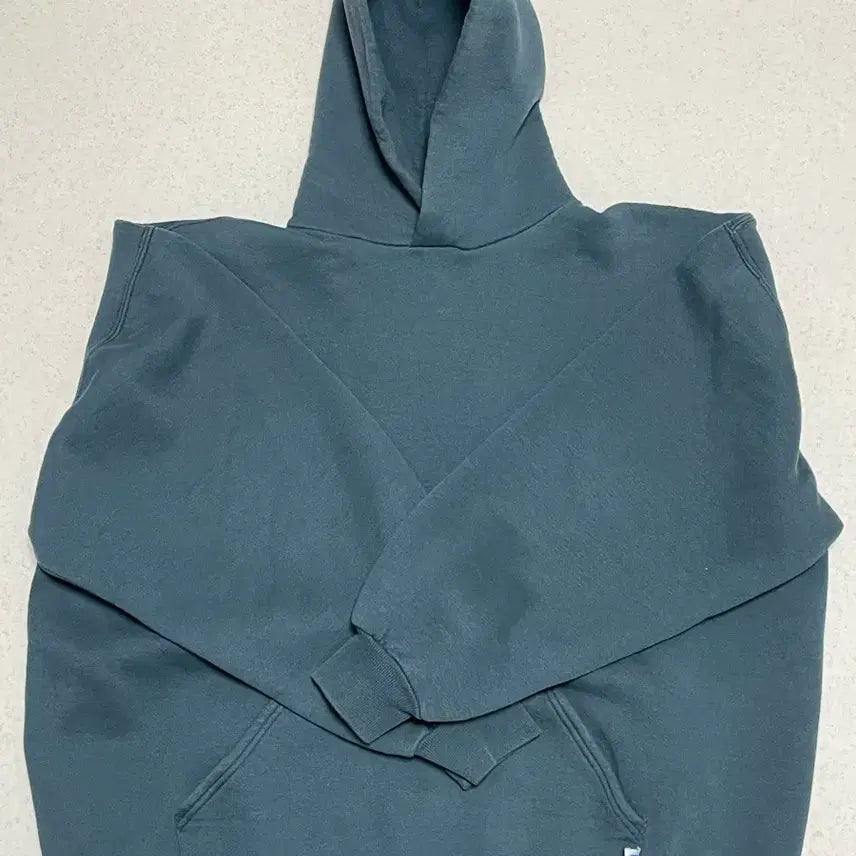 [BUNJANG] Russell Athletic Vintage Faded Teal Green Hoodie XXL / [XXL]9Os빈티지 러셀 에슬레틱 후드 페이디드 틸 그린 xl