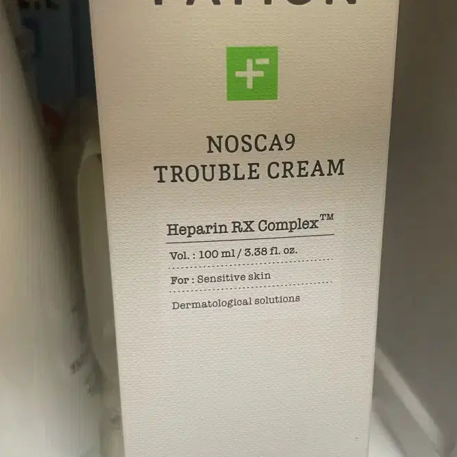 [BUNJANG] PatiOn Nostrana Trouble Cream 100ml / 파티온 노스카나인 트러블 크림 100ml