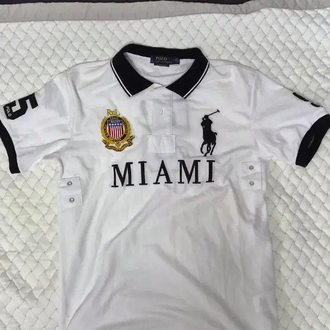 [BUNJANG] Polo Ralph Lauren Chief Keef Miami Big Pony Polo Shirt / 폴로 치프키프 마이애미 빅포니 카라티