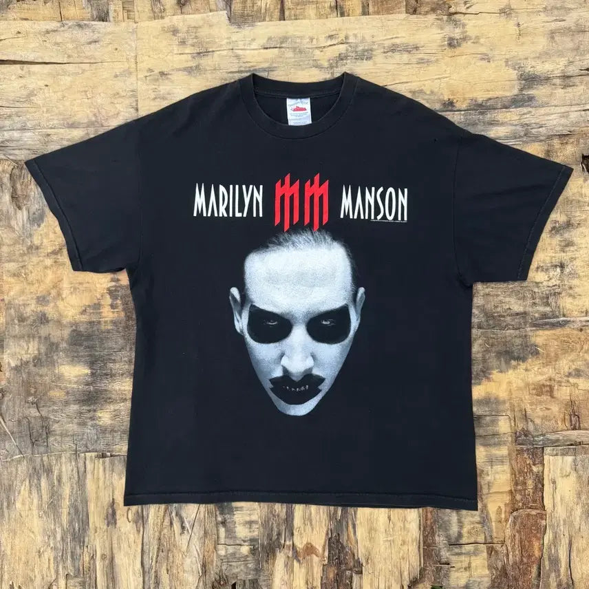 [BUNJANG] Marilyn Manson 2003 Vintage T-Shirt XL / 빈티지 마릴린 맨슨 Marilyn Manson 2003 티셔츠