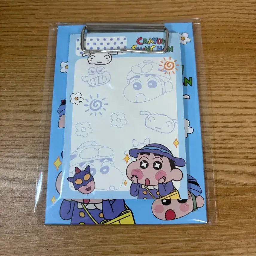 [BUNJANG] Crayon Shin-chan Memo Pad Set with Mini Clipboard / 짱구 메모패드 세트