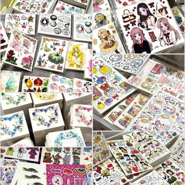 [BUNJANG] Bulk Pack of 600 Printed Stickers / 인쇄소 스티커(인스) 600장 일괄 판매