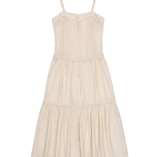 [BUNJANG] Women's Linen Cotton Basic Long Dress / 여성F/ 린넨 끈나시 코튼 베이직 롱원피스