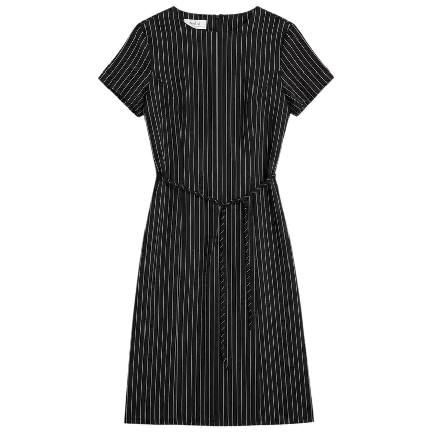 [BUNJANG] AND XI Women's Striped Suit Dress / 여성S/ AND XI 국내 제작 스트라이프 정장 원피스