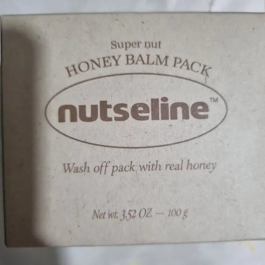 [BUNJANG] Nutshellin Honey Balm Wash-off Pack 100g / 새것 )) 넛세린 한혜진팩 허니 밤 꿀밤 팩 워시오프팩 100g