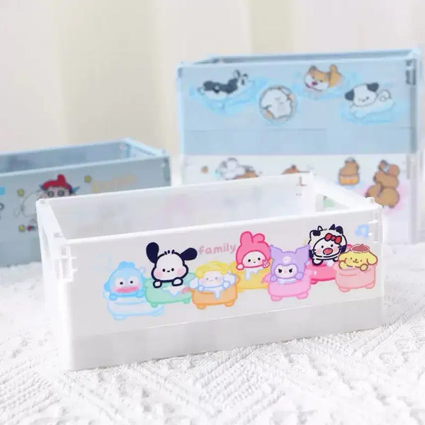 [BUNJANG] Sanrio Mini Storage Basket / 산리오 미니 수납함