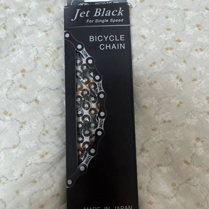 [BUNJANG] Izumi Jet Black Silver Chain Fixie Bicycle New Product / 이즈미 젯블랙 실버 체인 픽시 자전거 새상품