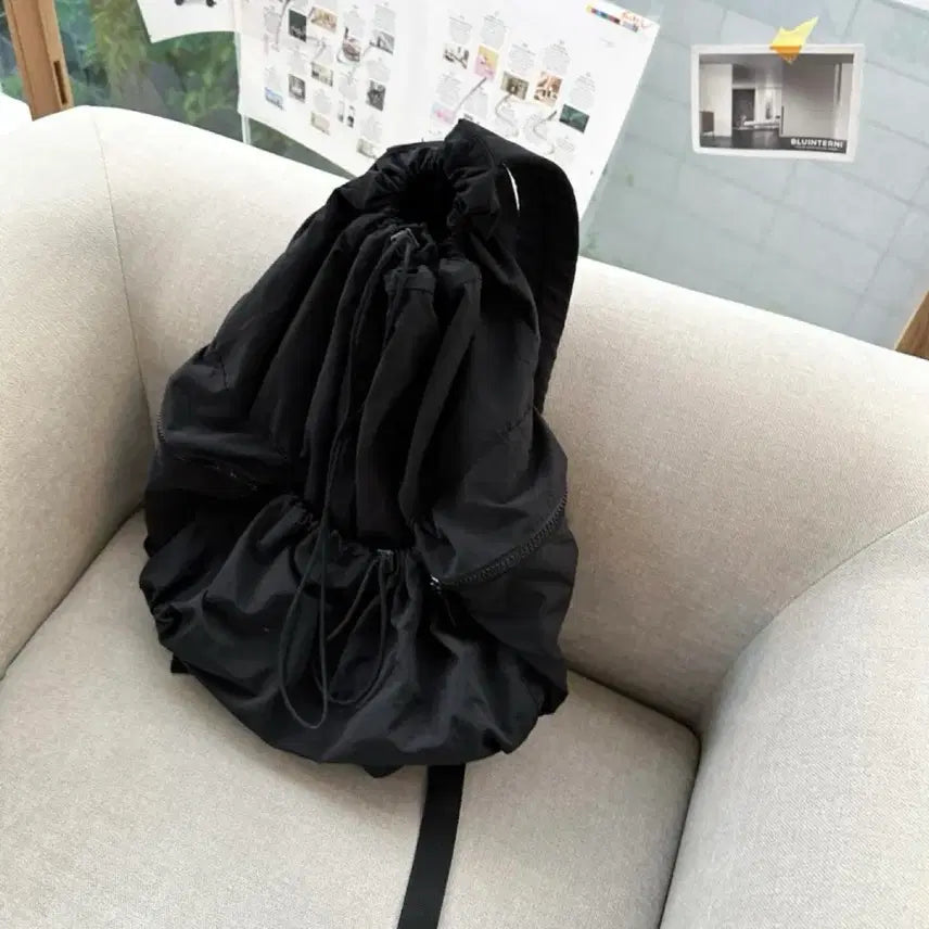 [BUNJANG] Two-Way Sling Bag String Backpack / 투웨이 슬링백 스트링백 (5Color)