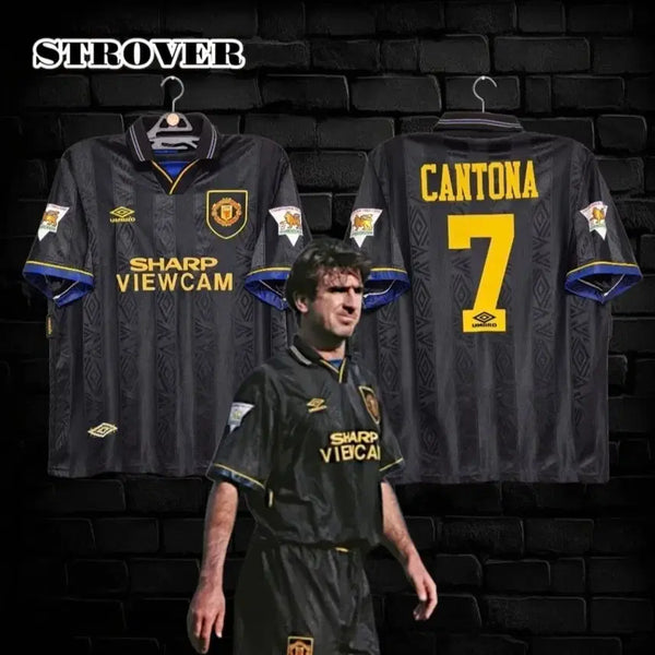 [BUNJANG] Manchester United 1994-1995 Eric Cantona Away Short Sleeve XL / 94/95 맨유 칸토나 XL