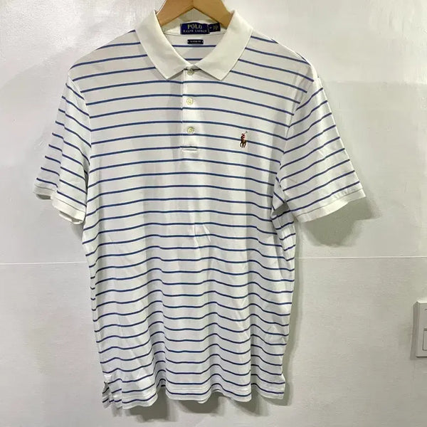 [BUNJANG] Polo Ralph Lauren Cotton PK T-Shirt - Size M / 폴로 랄프로렌 카라티 반팔 pk 티셔츠 M 사이즈