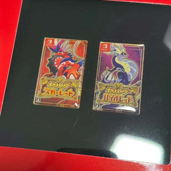 [BUNJANG] Pokemon Package Collection Pins Scarlet & Violet / 포켓몬 패키지 컬렉션 핀즈 스칼렛 바이올렛