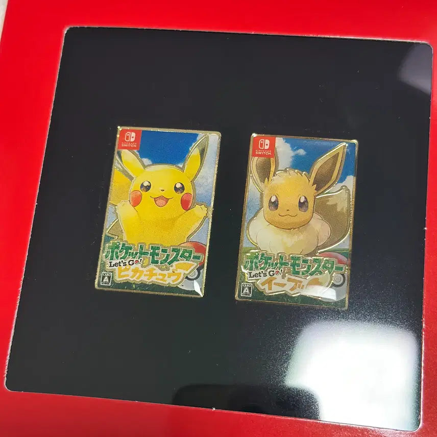 [BUNJANG] Pokemon Package Collection Pins Let's Go Pikachu Eevee / 포켓몬 패키지 컬렉션 핀즈 렛츠고 피카츄 이브이