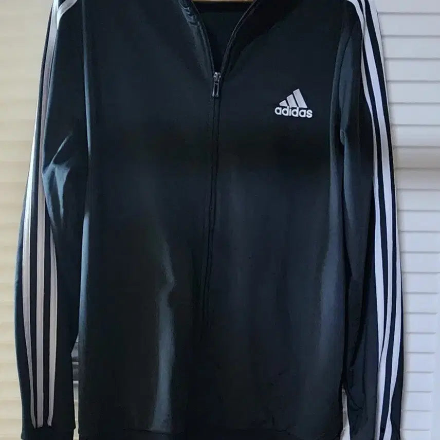 [BUNJANG] Adidas 3-Stripes Track Top Jacket Black / 아디다스 삼선 트랙탑 자켓 블랙