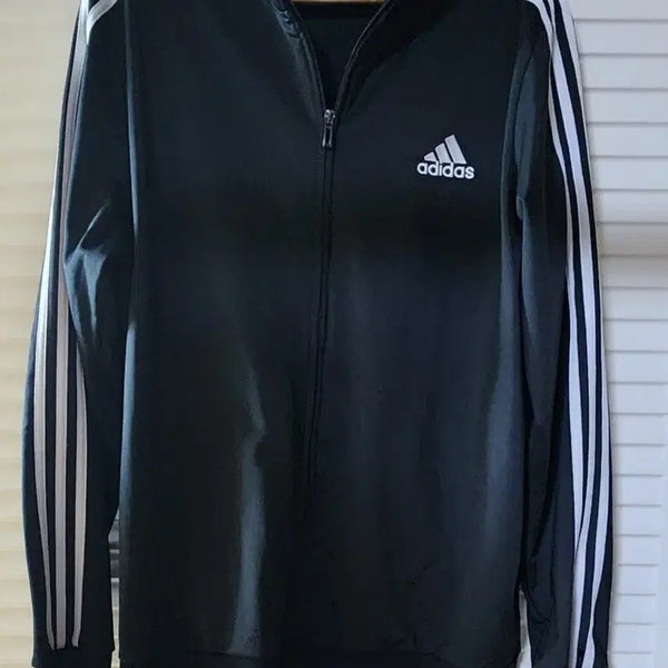 [BUNJANG] Adidas 3-Stripes Track Top Jacket Black / 아디다스 삼선 트랙탑 자켓 블랙