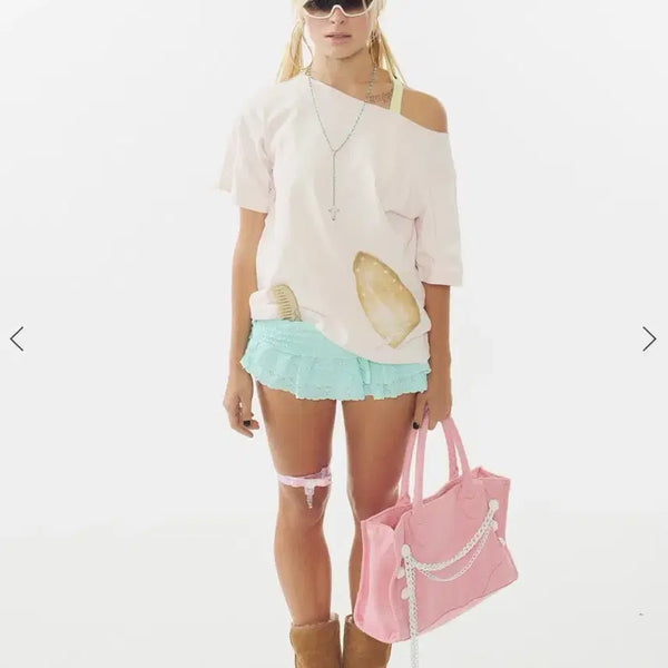 [BUNJANG] Sculptor Eyelet Tutu Mini Skirt / Sculptor 스컬프터 아일렛 튜튜 미니 스코트