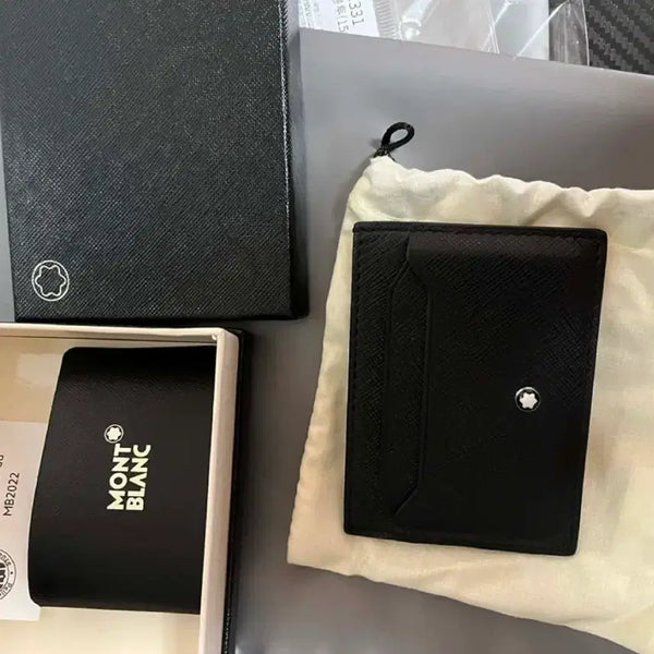 [BUNJANG] Montblanc Sartorial 5cc Card Holder Black / 몽블랑 카드지갑