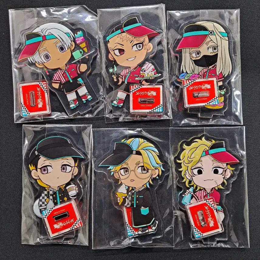 [BUNJANG] Tokyo Revengers Diner Concept Acrylic Standee Bundle Set / 일괄) 도쿄리벤저스 도리벤 다이너 컨셉 프린스 카페 아크릴 스탠드