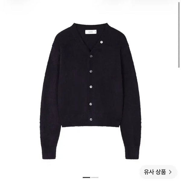 [BUNJANG] Weviness Button Point V-Neck Cardigan Deep Navy / (2)웨이비니스 버튼 포인트 브이넥 가디건 딥 네이비