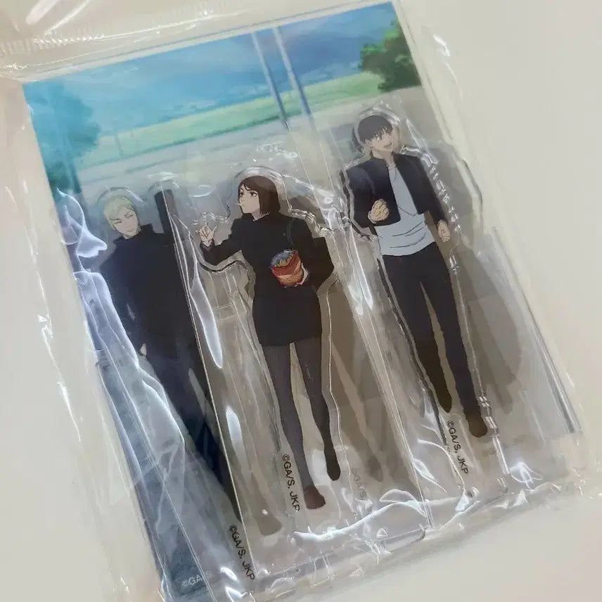 [BUNJANG] Jujutsu Kaisen Volume 0 "Jokes About The Past" Diorama Acrylic Stand Set / 주술회전 회옥옥절 디오라마 아크릴 스탠드 고죠 게토 나나미 쇼코 하이바라