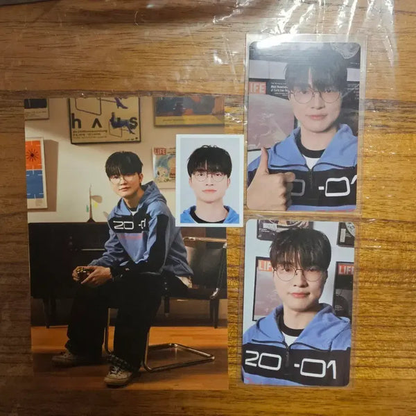 [BUNJANG] T1 Faker 2026 Signature Photocard & Proof Photo Set / 티원 페이커 2026시그 포토카드 증명사진