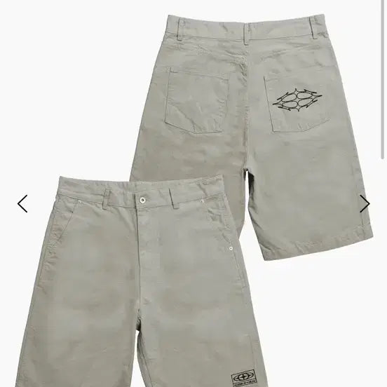 [BUNJANG] Creggan Washed Bermuda Shorts Beige L / 크리건 워싱 버뮤다 반바지 베이지 L