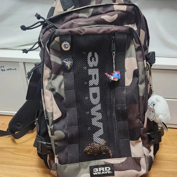 [BUNJANG] Thirdweave Camouflage Backpack / 써드위브카모플라주 백팩