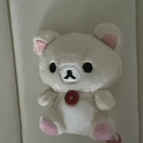 [BUNJANG] Sitting Korilakkuma Tenori Plush Keychain / 앉은 코리락쿠마 테노리 봉제인형 키링