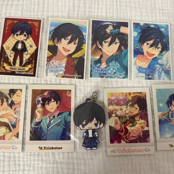 [BUNJANG] Ensemble Stars! Hidaka Hokuto Pashacard + Sticker + Rubber Strap Set / 앙스타 히다카 호쿠토 파샤 + 스티커 + 러버스트랩