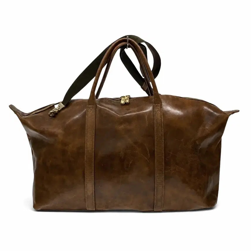 [BUNJANG] Aniarri Vintage Boston Bag Steerhide Leather / 아니아리 엔틱 레더 빈티지 보스톤백 포터 더블알엘 스타일