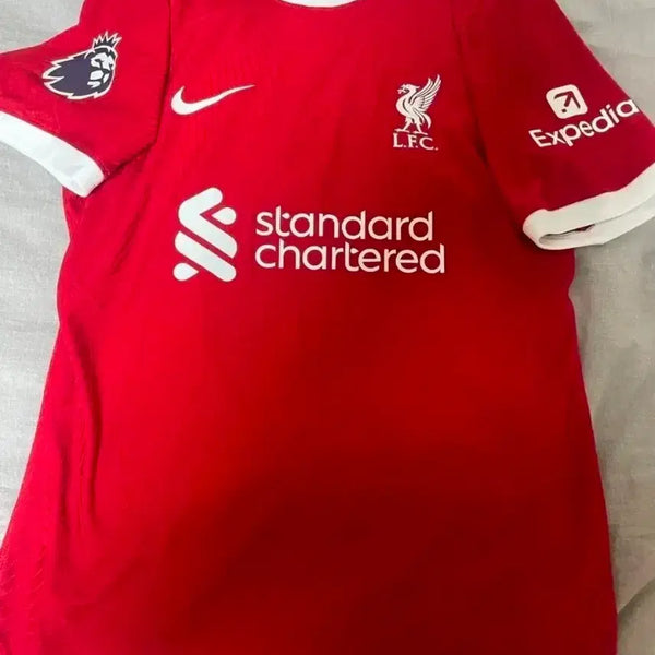 [BUNJANG] Liverpool 2023-24 Authentic Home Jersey M. Salah 11 / [M/100] 2023-24 리버풀 홈 유니폼 (어센틱)