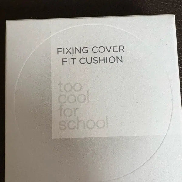 [BUNJANG] Too Cool For School Setting Cover Fit Cushion SPF50+ PA++++ (22 Vanilla) - Full Set + Refill / 투쿨포스쿨 픽싱커버 핏 쿠션 22 바닐라 본품+리필