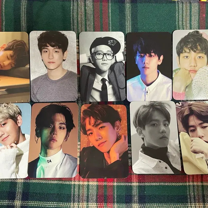[BUNJANG] Baekhyun EXO 10th Anniversary Music Box & Repackage Photocard / 백현 엑소 10주년 오르골 & 리패키지 포카