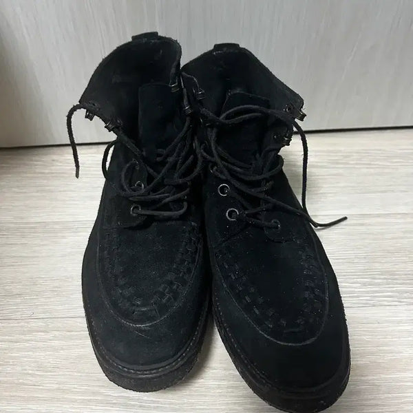 [BUNJANG] All Saints Black Suede Boots (Size 42) / 올세인츠 블랙 스웨이드 부츠(42)