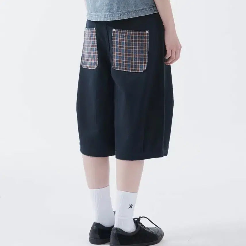 [BUNJANG] The Coldest Moment Check Pocket Bermuda Shorts (M) / 더콜디스트모먼트 체크 포켓 버뮤다 (M)